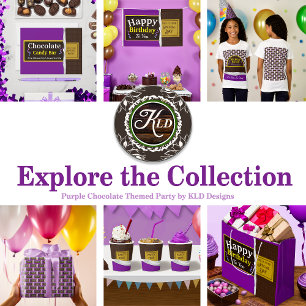 Personalized Chocolate Candy Bar Party Invitation