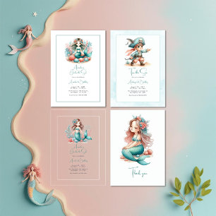“Two the Sea” Pirate Toddler 2nd Birthday Party Invitation