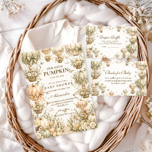 Enchanted Little Pumpkin Baby Shower Napkins