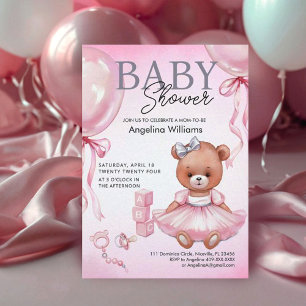 Baby Shower Favor Bags Teddy Bear