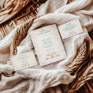 Love Match Tennis Bridal Shower Foam Board