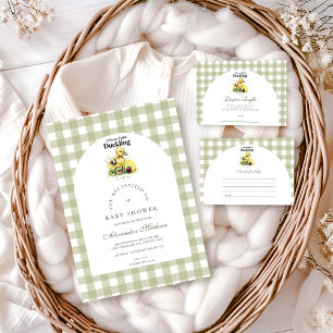 Little Duckling Baby Shower Registry Enclosure Card