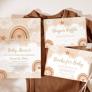  Boho Rainbow Drinks Bar Sign 