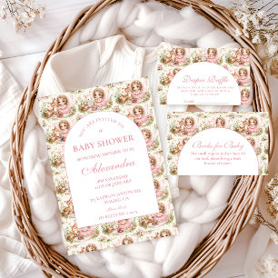 Elegant Fairy Baby Shower Invitation