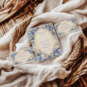 Berry in Love Blueberry Bridal Shower Napkins