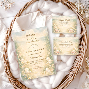 Dreamy Ocean Pearl Nursery Baby Shower Foam Board