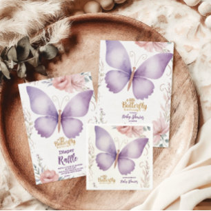 Boho Butterfly Baby Shower Foam Board