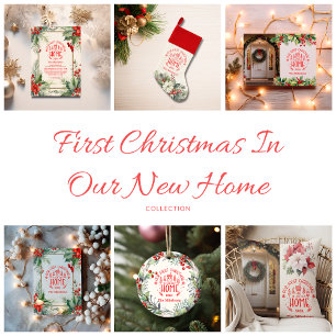Photo First Christmas In Our New Home Invitation