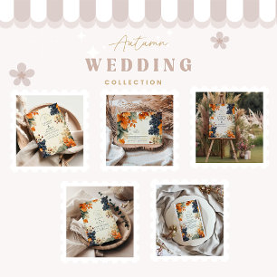 Rustic Vineyard Fall Wedding Save The Date