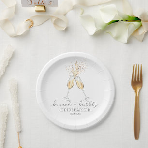 Brunch and Bubbly Champagne Toast Welcome Sign