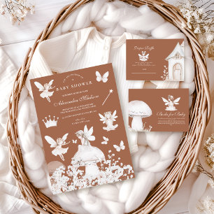 Enchanted Garden Fairy Wildflower Books for Baby Enclosure Card