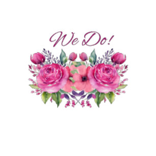 Watercolor Flower Bouquet-Wedding Save the Date- Business Card