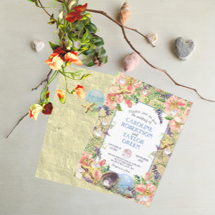 Budget Aqua Beach Rose Seashell Pearl Wedding