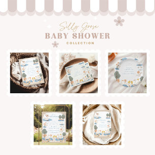 Silly Goose Baby Shower  Paper Plates