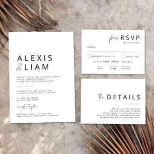 Editable Black and White Wedding Camera Sign