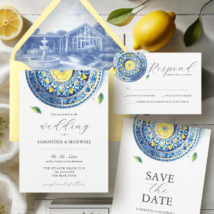 Italian Destination Wedding Announcements