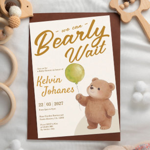 Teddy Bear Baloons Baby Shower  Gift Tags