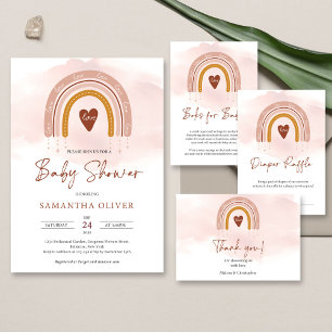 Boho Pink Rainbow What is in Your Purse Game