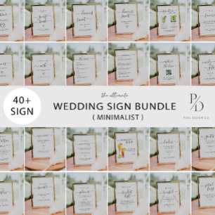 Cigar Bar Sign   Modern Wedding Printable