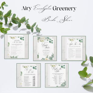 bridal shower welcome sign, eucalyptus bridal  napkins