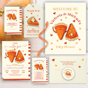 Little Cutie Pie Autumn Diaper Raffle  Business Card