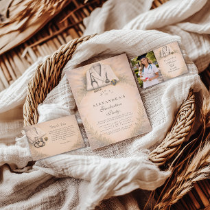 Registered Nurse Pinning Ceremony Graduation Invitation