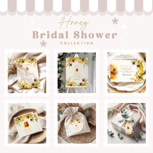  She Found Her Honey Rustic Bridal Shower Napkins