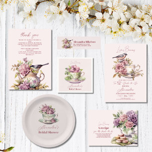 Love is Brewing Tea Party Bridal Shower Welcome  Foam Board