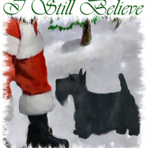 Scottish Terrier Christmas Gifts Holiday Card