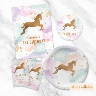 Unicorn Birthday Party Invitation