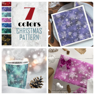 Prettiest Snowflakes Photo Template Green ID846