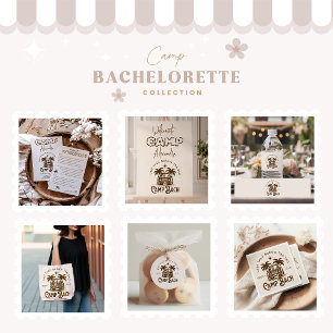 Retro Palm Camper – Boho Bachelorette Weekend  Invitation