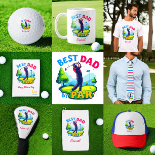 Best Dad By Par   Golf Lover Father's Day T-Shirt