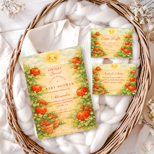 Cottage Garden Tomato Books for Baby Enclosure Card