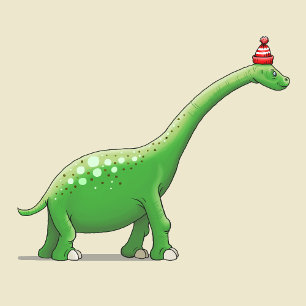 Walter the Dinosaur Birthday Invitation