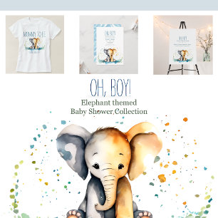 Elephant Mommy To Be Baby Announcement For Mother T-Shirt