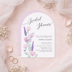 Peonies Bridal Shower Invitation