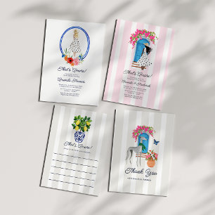 That’s Amore Italian Romance Bridal Shower Invitation