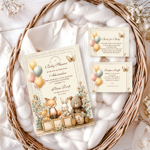 Rustic Woodland Friends Napkins