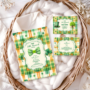 Green Lucky Little Shamrock Baby Shower Napkins