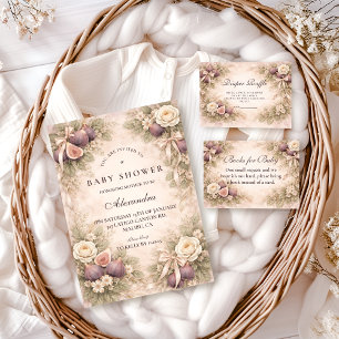 Soft Fig Garden Books for Baby Enclosure Card