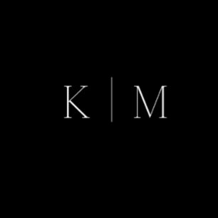 Black and White-Wedding-Monogram-Photo- Retractable Banner
