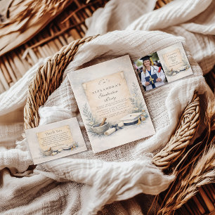 Healthcare Professional Graduation Invitation