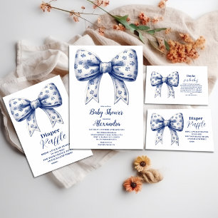 Blue Bow Boy  Napkins