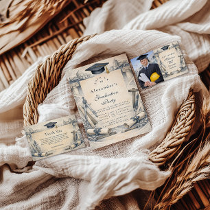 Architect Student Graduation Design Thank You Card