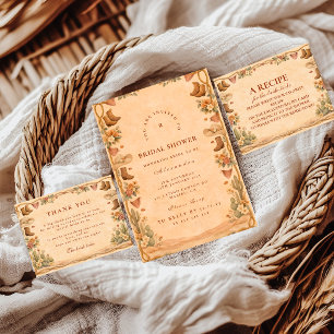 Desert Cowgirl Bridal Shower Thank You Card