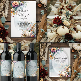  Fall Wedding  Magnet