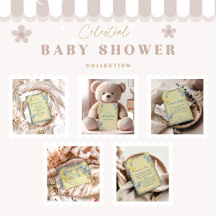 Dreamy Night Sky Diapper Raffle  Enclosure Card