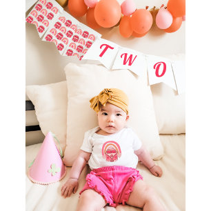 Wild One Pink Leopard First Birthday  Invitation