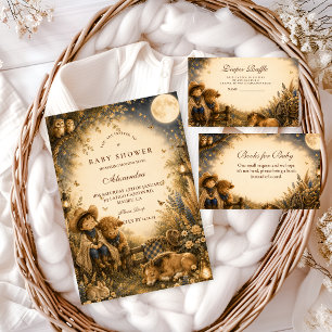Botanical Boy Western Boho Baby Shower Napkins